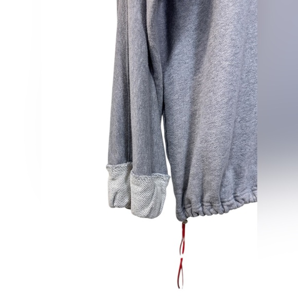 Freepeople.Size small. Isla pullover oversized front zip crochet sweatshirt - Picture 9 of 15